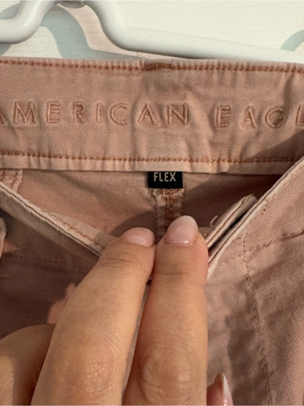 American Eagle Outfitters Men’s Dusty Rose Flex Fit Shorts - Picture 2 of 7